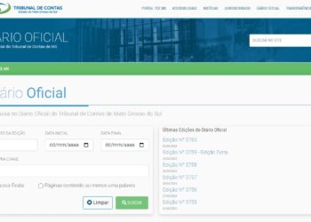 Nova ferramenta facilita busca em Diário Oficial do TCE-MS