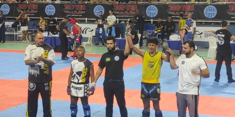 Mato Grosso do Sul recebe 30 medalhas no  33º Campeonato Brasileiro de Kickboxing em ES