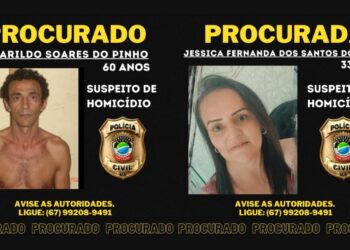 Pai e filha são procurados por matar um e ferir outro durante “tribunal do crime”, em MS