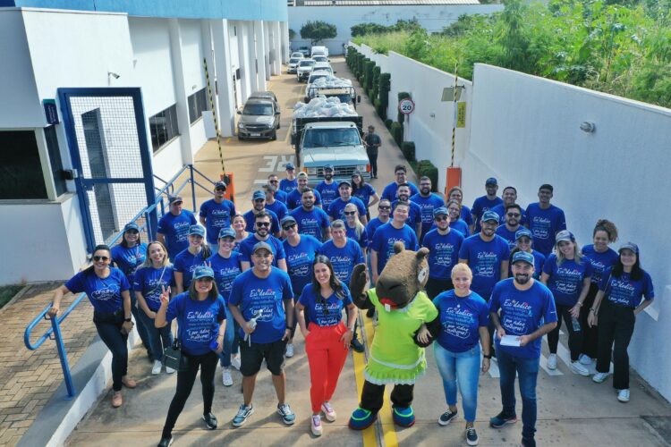 Águas Guariroba entrega mais de 6 toneladas de agasalhos arrecadados em campanha