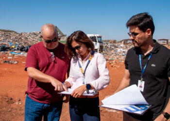 TCE-MS fiscaliza aterro sanitário em Sidrolândia