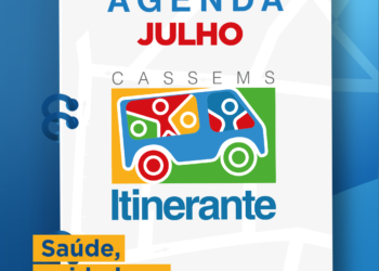 Percorrendo nove cidades do Estado, Cassems Itinerante divulga calendário de julho