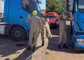 Corpo de motorista de caminhão é encontrado na cabine em posto da BR-267