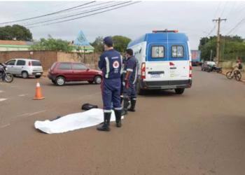 Motociclista morre atropelado por caminhão no Bairro Universitário