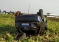 Motorista e motor de Fiesta são lançados em capotamento fatal na “Curva do Alho”, na MS-156