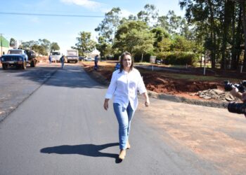 Em 2 anos, Adriane Entregou mais de 150 km de asfalto novo nas 7 regiões de Campo Grande