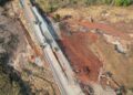Obras em trecho da BR-163 em Jaraguari evoluem e pista deve ser liberada nos próximos dias