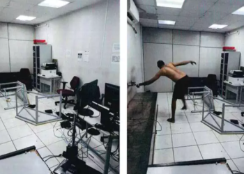 Preso por violência doméstica, homem faz quebra-quebra em delegacia e aumenta pena