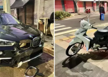 Familiares se despedem de Letícia que teve a Biz atropelada por BMW e morreu