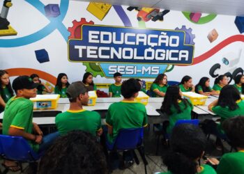 Sesi e Fundação de Turismo de MS levam formação tecnológica para alunos da rede pública em Bonito
