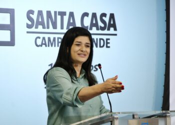 Na Santa Casa, Rose Modesto reafirma    compromisso com a Saúde de Campo Grande