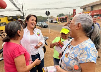 Adriane diz que vai concluir obras de escolas e investir na melhoria da infraestrutura de bairros da região Lagoa
