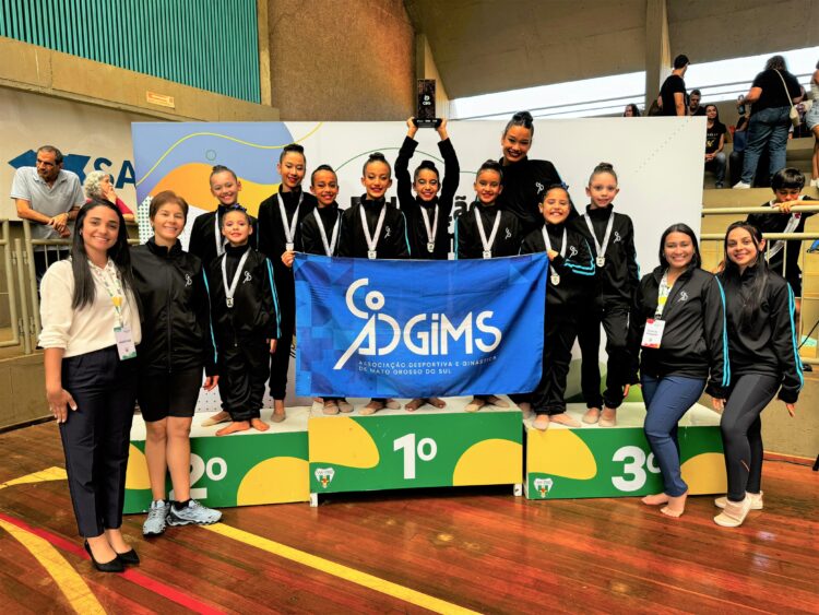 Equipe de Ginástica Rítmica do Parque Jacques da Luz conquista 2º lugar no Torneio Nacional – Etapa Centro-Oeste
