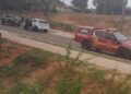 Corpo é encontrado segundo a população de Rochedo na Orla, perícia no local