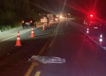 Pedestre morre ao ser atropelado por carreta na br-263, Em MS