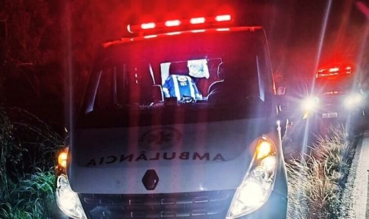 Acidente entre carreta e veículo cargueiro mata um condutor, na BR-267