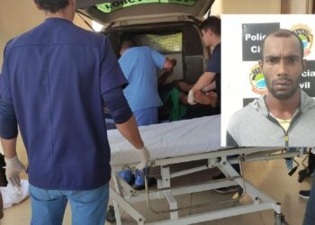 Após invadir posto de saúde com faca, homem avança em PMs é baleado e morre