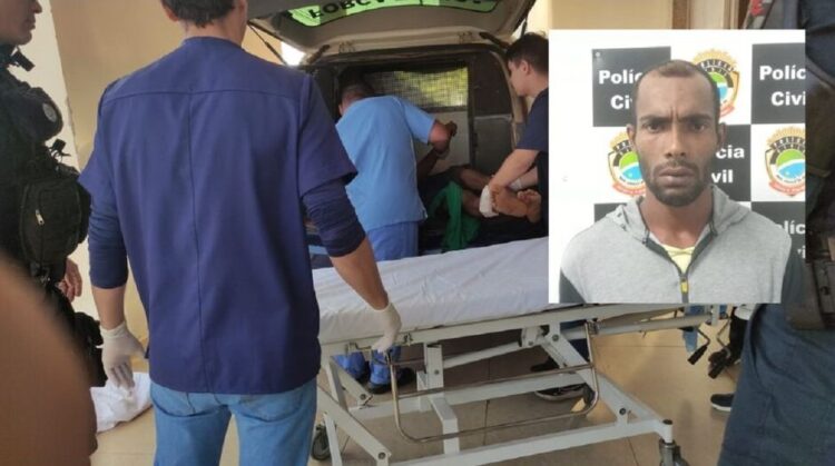 Após invadir posto de saúde com faca, homem avança em PMs é baleado e morre
