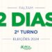 Faltam 2 dias: integrantes das forças de segurança com armas devem ficar a 100 m de locais de votação