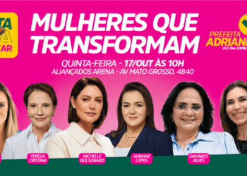 Capital sedia encontro do Movimento Conservador com Michele Bolsonaro e líderes femininas