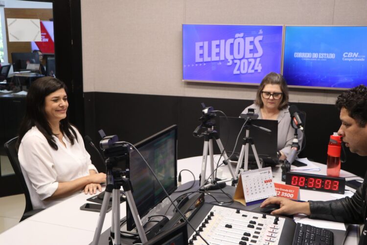 Rose “comanda” o segundo debate com falta de Adriane em veículo de comunicação da Capital