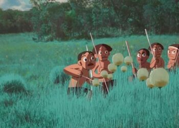 Cinema em Trânsito leva curtas de animação para crianças da Vila Nhanhá pelo 3º ano consecutivo