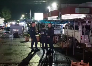 Dupla em moto atira em feirante nas Moreninhas que é levado em estado grave para hospital