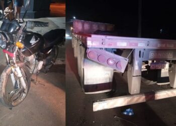 Motociclista morre em Anastácio, após colidir na traseira de caminhão estacionado
