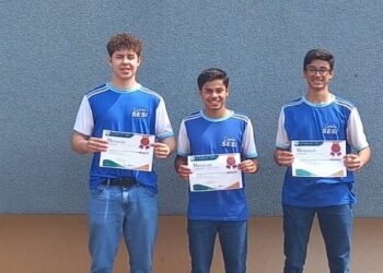 Alunos da Escola Sesi de Naviraí conquistam bronze na Olimpíada Brasileira de Geografia
