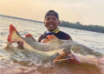 Jovem morre afogado em rio de MT, após ser puxado por peixe