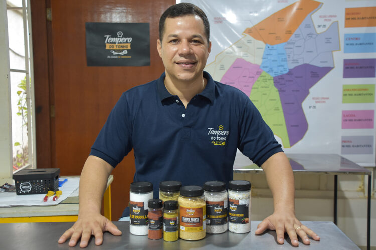Senai impulsionou tempero que começou no fundo de casa e hoje está em 76 municípios de MS