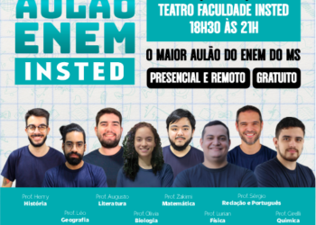 Faculdade oferece Aulão Enem gratuito com vagas limitadas; saiba como se inscrever