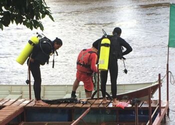 Corpo de Idoso é encontrado no Rio Aquidauana, após ele passar mal e cair na água