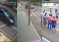 Motorista invade acostamento, arrasta ciclista e a deixa com traumatismo craniano, em MS