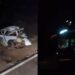 Motorista de carro morre ao colidir de frente com ônibus de passageiros, na BR-262