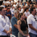 Jovens lotam o Poliesportivo Dom Bosco para a Santa Missa da Jornada Diocesana da Juventude 2024