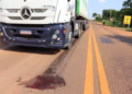 Caminhão atropela vendedora de salgados e a arrasta por 20 metros, em Campo Grande