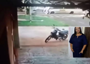 Mulher que seguia na garupa da filha em Honda Biz é atropelada por ônibus e morre