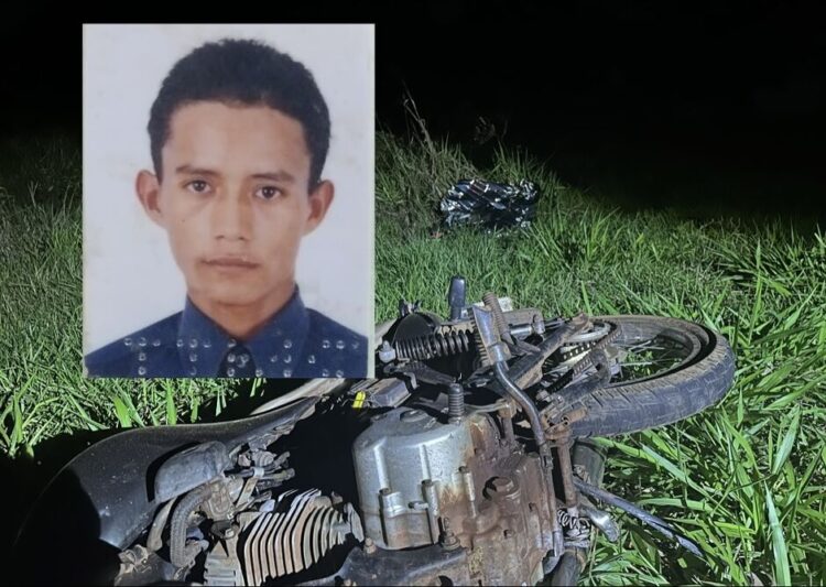 Motociclista morre depois de bater em meio-fio e parar em vegetação às margens da MS-382