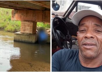 Mancha escura atrai jovens que encontram corpo de homem em córrego de Nova Andradina