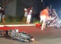 Sabrina morre atropelada por caminhonete pilotando sua moto, em Ponta Porã