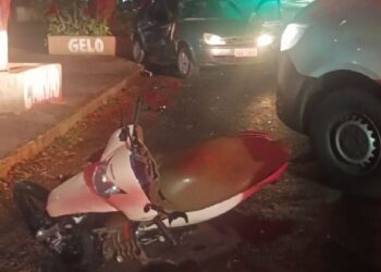 Covarde atropela jovem em Biz, a mata e foge sem prestar socorro, em Dourados