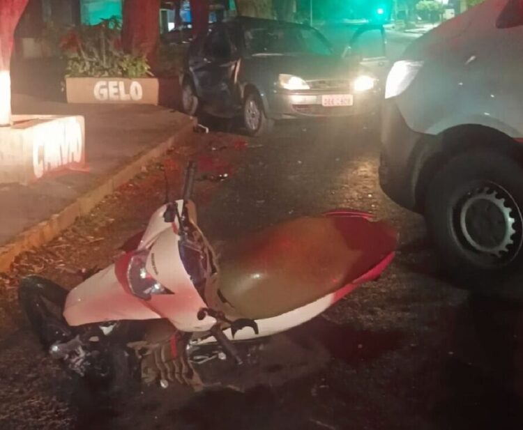 Covarde atropela jovem em Biz, a mata e foge sem prestar socorro, em Dourados