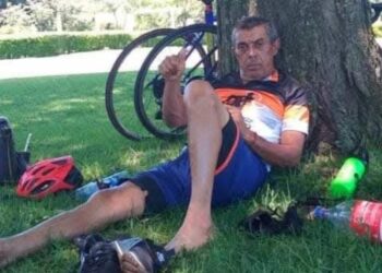Ciclista peregrino passa mal e morre na estrada a caminho da Basílica de Caacupê