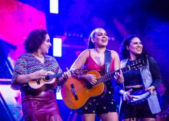 Grupo Sampri anima público na Cidade do Natal neste sábado