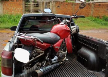 Homem é preso desmontando moto clonada no Portal Caiobá, em Campo Grande