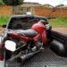 Homem é preso desmontando moto clonada no Portal Caiobá, em Campo Grande