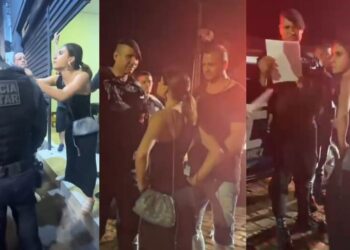 Capivara News TV: Camila Jara enfrenta policiais que foram coibir som alto “só” na Esplanada Ferroviária
