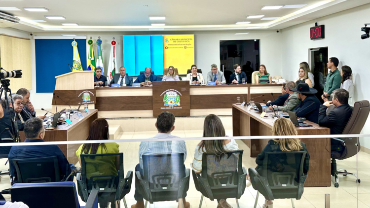 Vereadores de Costa Rica aprovam Plano Municipal da Primeira Infância