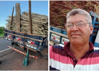 Condutor morre, após parar para consertar F-4000, macaco quebrar e veículo cair em cima dele